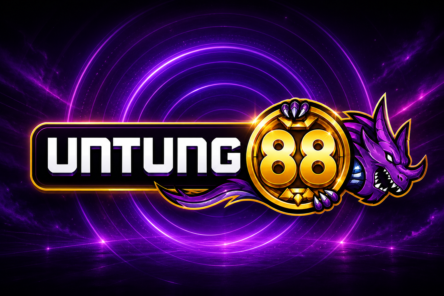 UNTUNG88: cincin ungu, UNTUNG, koin 88, naga badak ungu.
